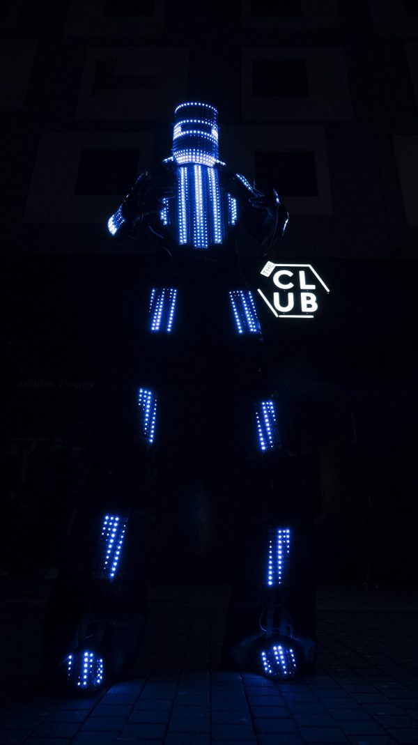 Tron Pixel Robot